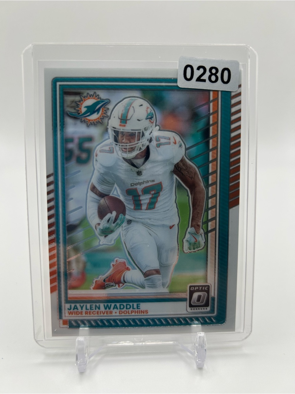 Jaylen Waddle Miami Dolphins Football Card 🏈